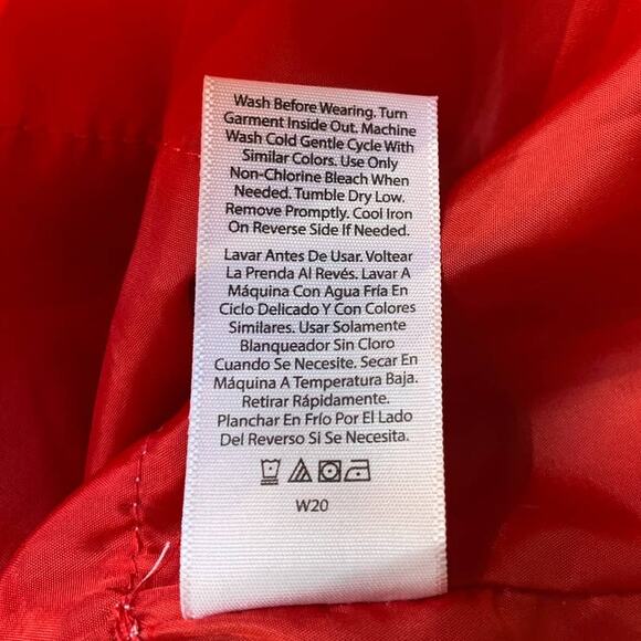 Wonder Nation Girls 18 Mos Red Lacy Sleeveless Machine Washable Frilly Dress - Picture 5 of 5